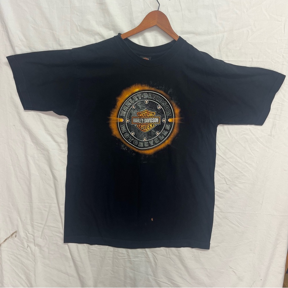 Vintage Harley Davidson T-shirt Battlefield Gettysburg PA XL
